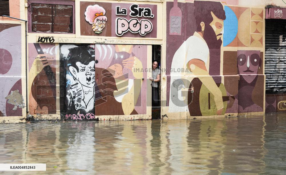 Heavy Rain and Wind in Andalusia - Spain