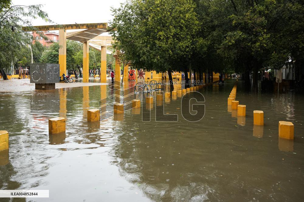 Heavy Rain and Wind in Andalusia - Spain