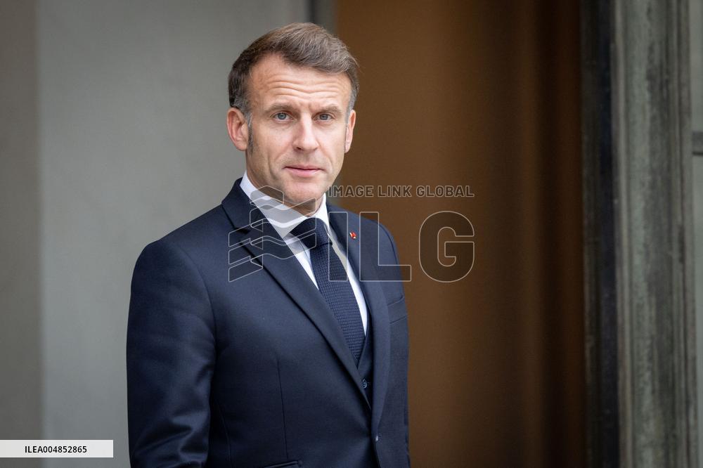 Members of the Presidency of Bosnie and Herzegovina at the Elysee - Paris AJ