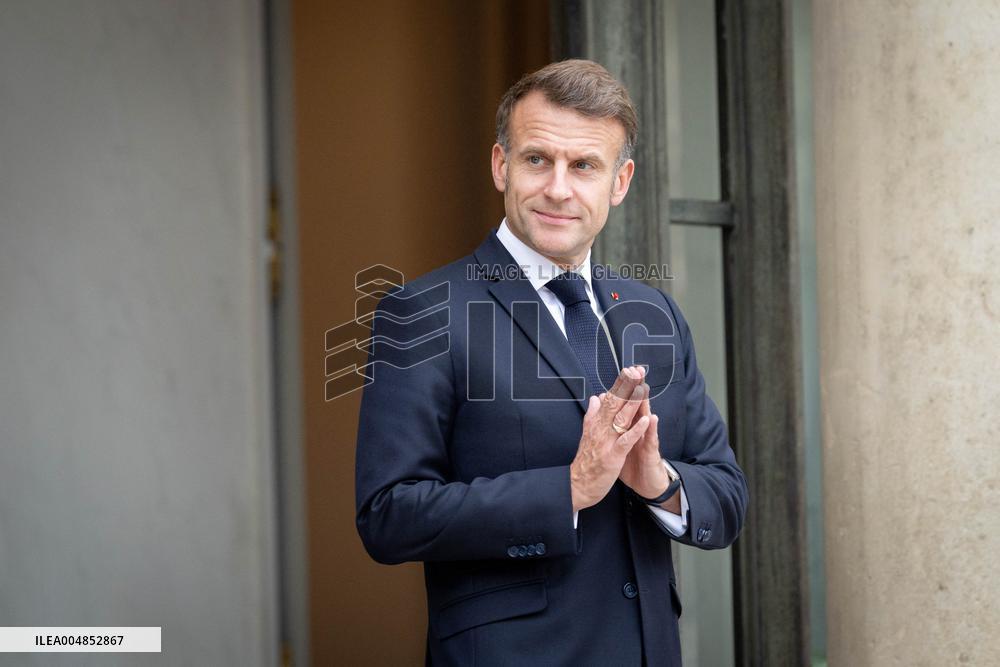 Members of the Presidency of Bosnie and Herzegovina at the Elysee - Paris AJ
