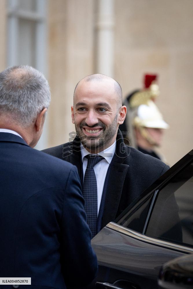 Members of the Presidency of Bosnie and Herzegovina at the Elysee - Paris AJ