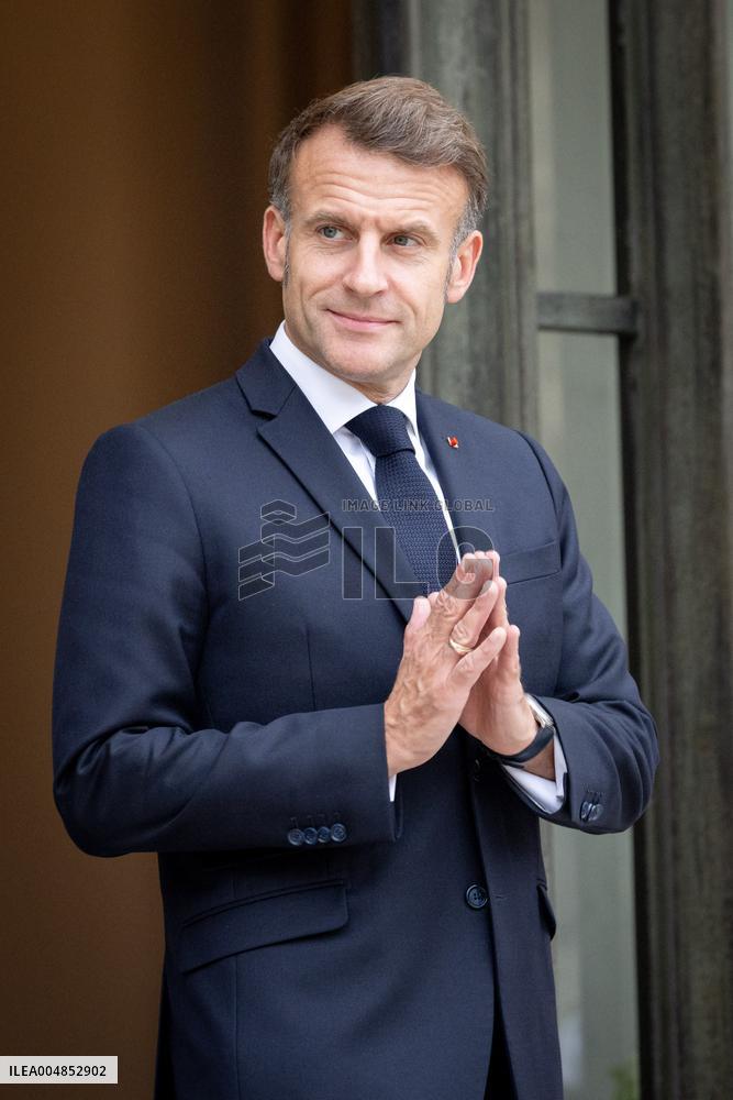 Members of the Presidency of Bosnie and Herzegovina at the Elysee - Paris AJ