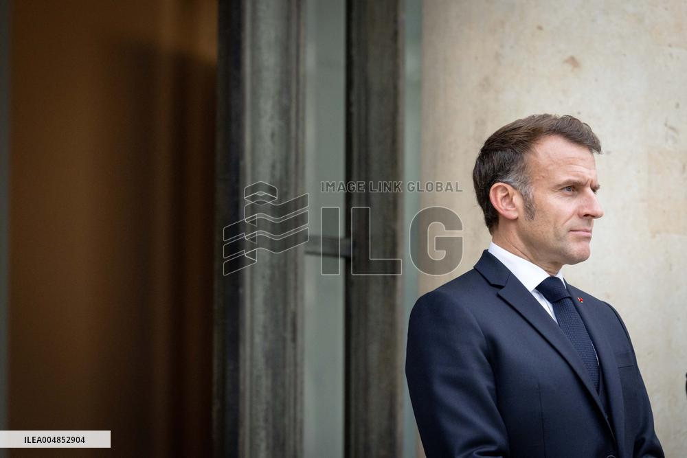 Members of the Presidency of Bosnie and Herzegovina at the Elysee - Paris AJ