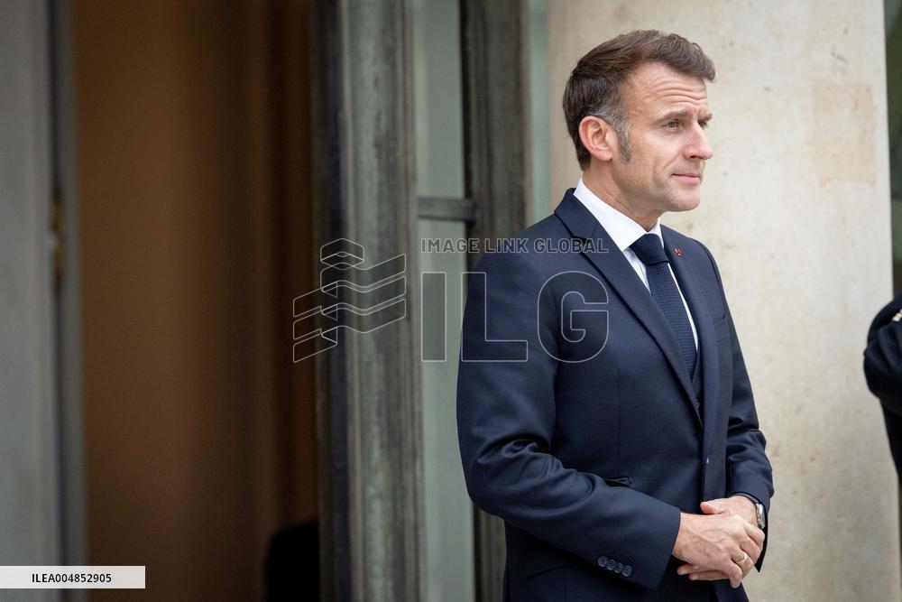 Members of the Presidency of Bosnie and Herzegovina at the Elysee - Paris AJ