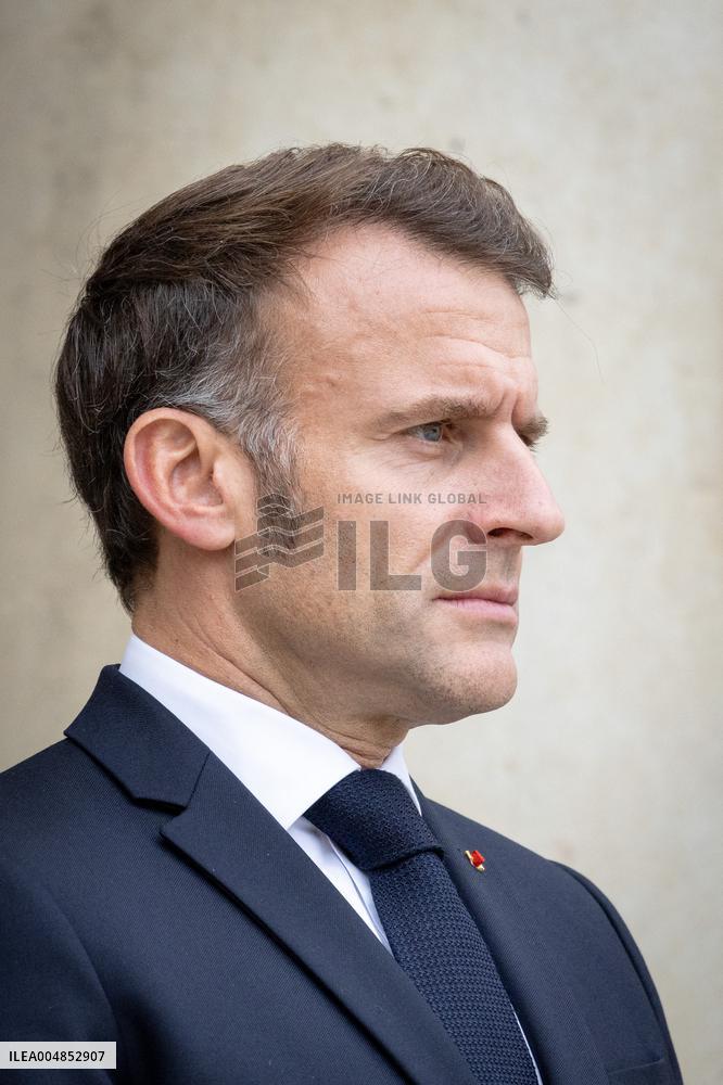 Members of the Presidency of Bosnie and Herzegovina at the Elysee - Paris AJ