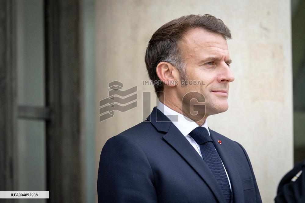 Members of the Presidency of Bosnie and Herzegovina at the Elysee - Paris AJ