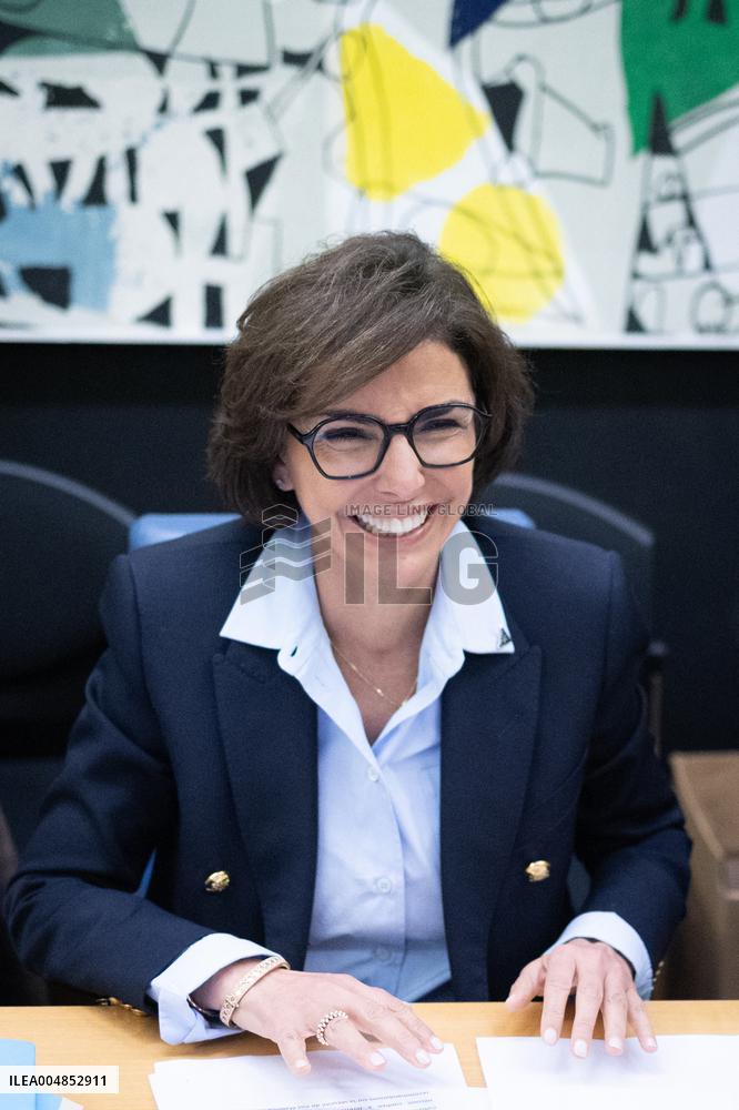 Hearing of Rachida Dati at the National Assembly - Paris