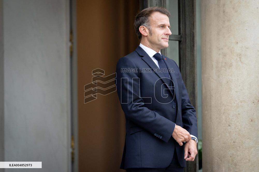 Members of the Presidency of Bosnie and Herzegovina at the Elysee - Paris AJ
