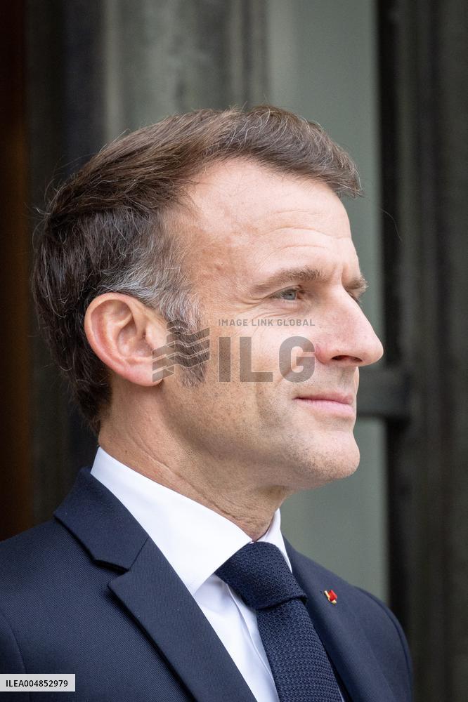 Members of the Presidency of Bosnie and Herzegovina at the Elysee - Paris AJ