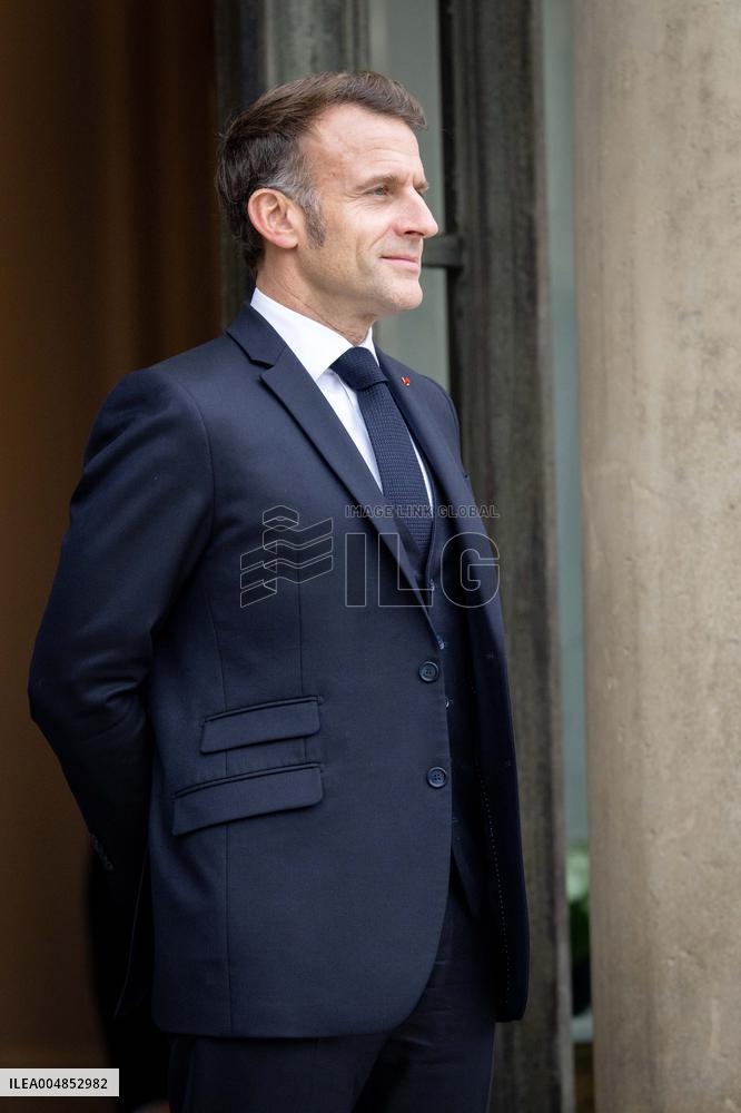 Members of the Presidency of Bosnie and Herzegovina at the Elysee - Paris AJ