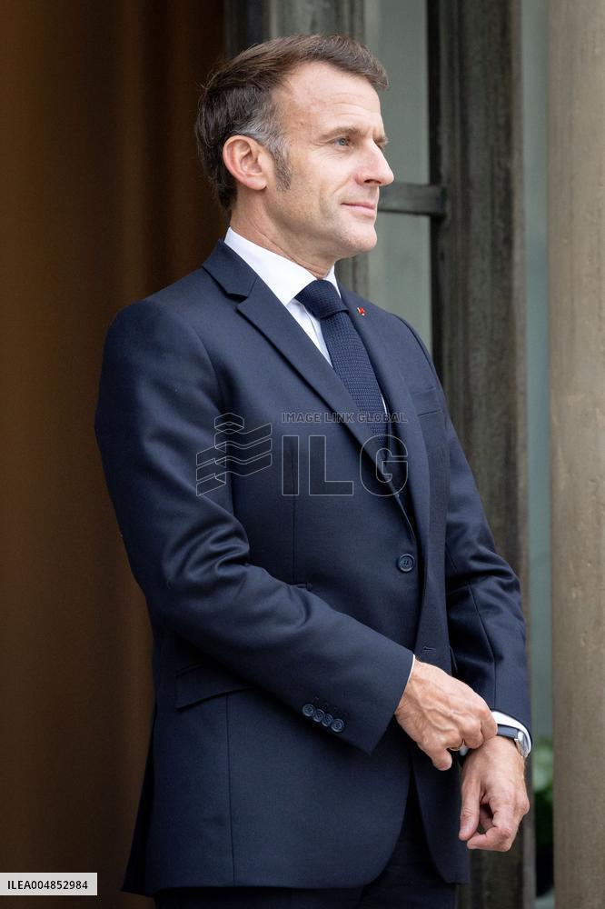 Members of the Presidency of Bosnie and Herzegovina at the Elysee - Paris AJ