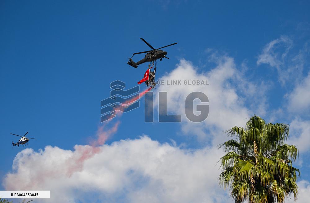 Turkish People Celebrate Republic Day