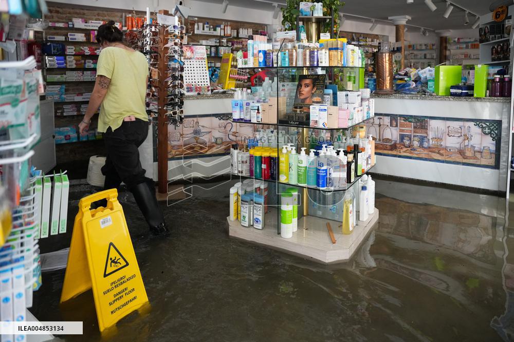 Heavy Rain and Wind in Andalusia - Spain