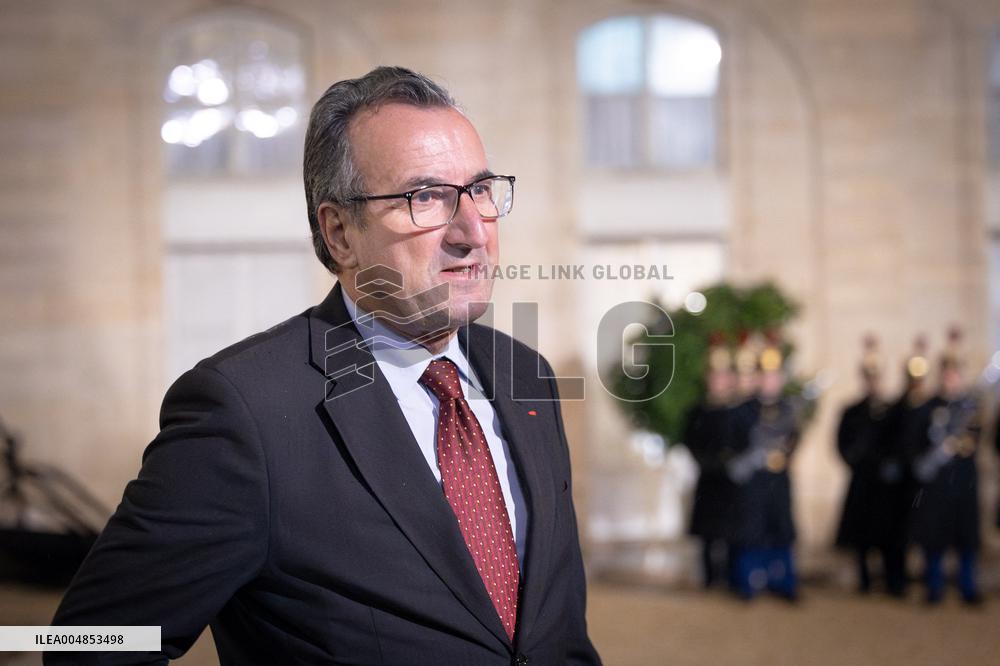 Diner at the Elysee Palace for the 8th Paris Peace Forum - Paris AJ