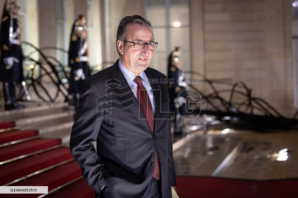 Diner at the Elysee Palace for the 8th Paris Peace Forum - Paris AJ