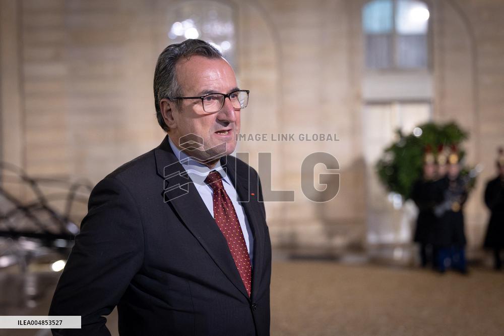 Diner at the Elysee Palace for the 8th Paris Peace Forum - Paris AJ