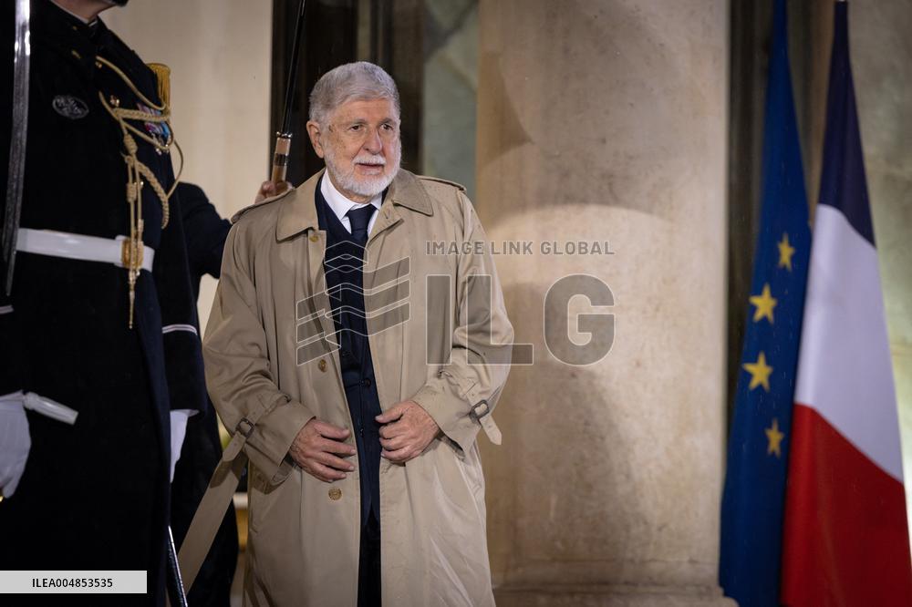Diner at the Elysee Palace for the 8th Paris Peace Forum - Paris AJ