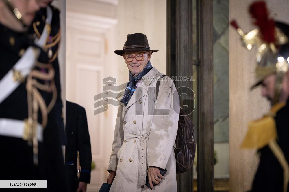 Diner at the Elysee Palace for the 8th Paris Peace Forum - Paris AJ