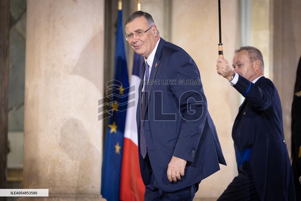 Diner at the Elysee Palace for the 8th Paris Peace Forum - Paris AJ