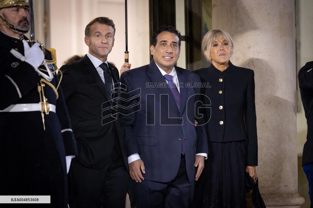 Diner at the Elysee Palace for the 8th Paris Peace Forum - Paris AJ