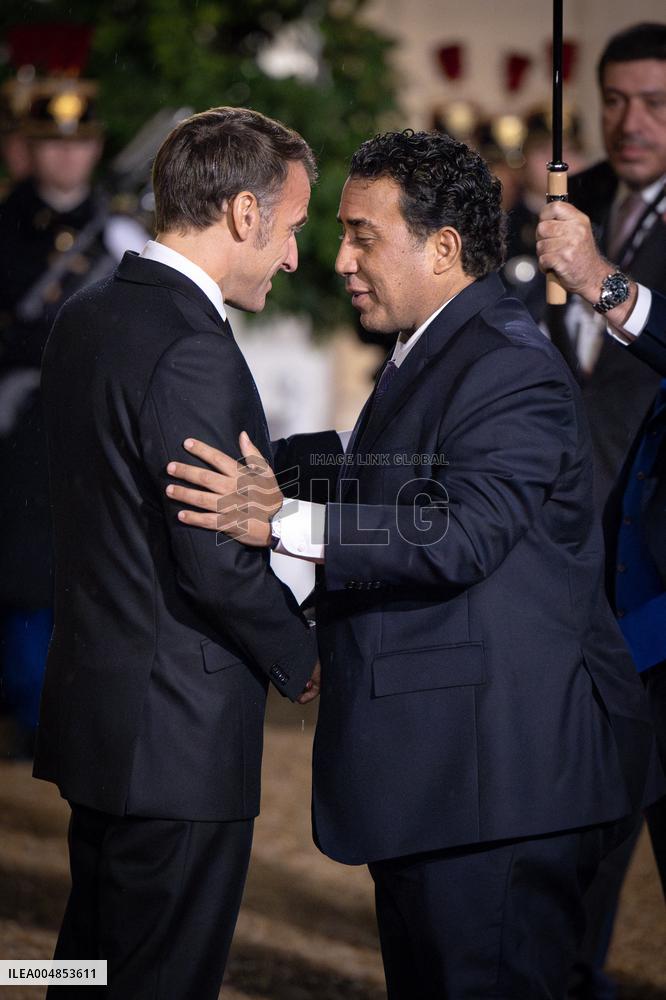 Diner at the Elysee Palace for the 8th Paris Peace Forum - Paris AJ