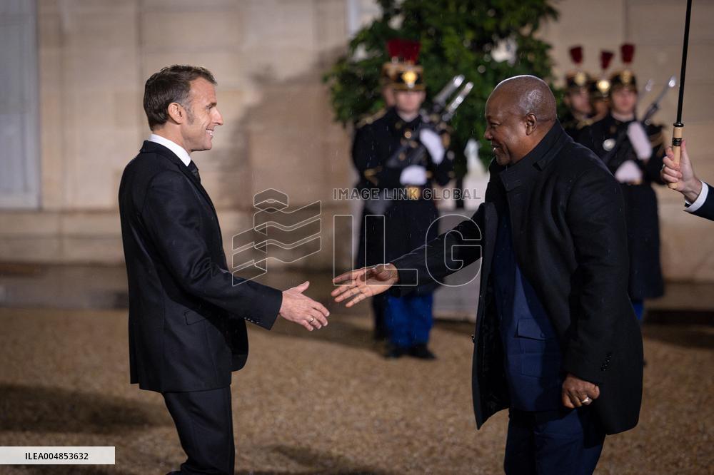 Diner at the Elysee Palace for the 8th Paris Peace Forum - Paris AJ