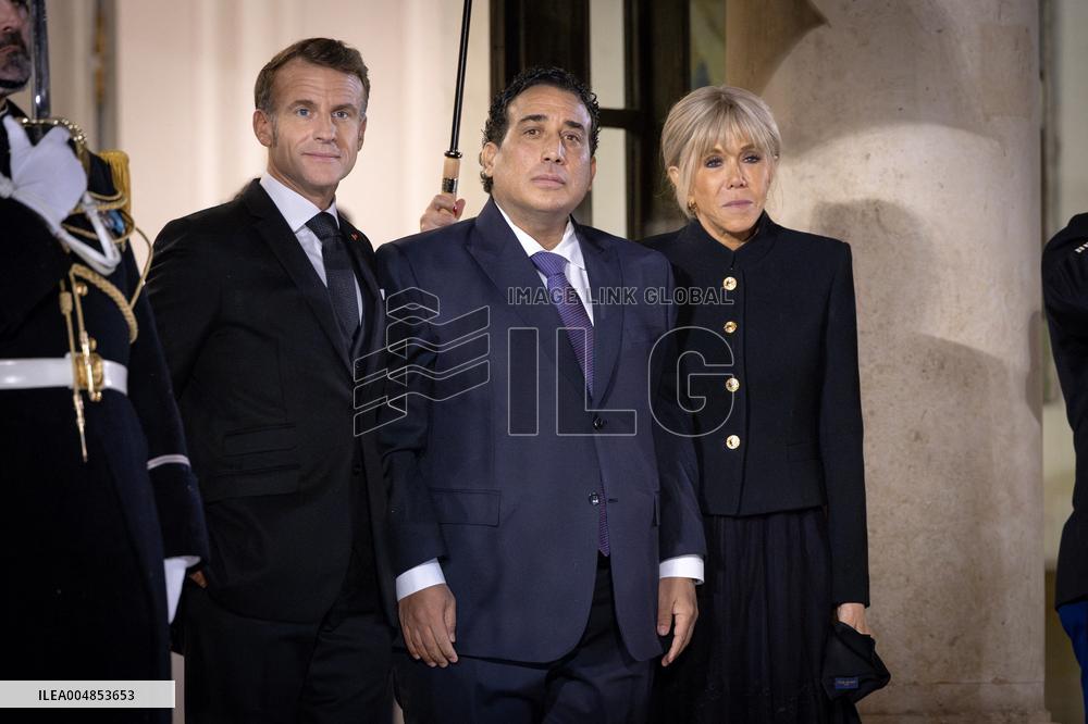 Diner at the Elysee Palace for the 8th Paris Peace Forum - Paris AJ