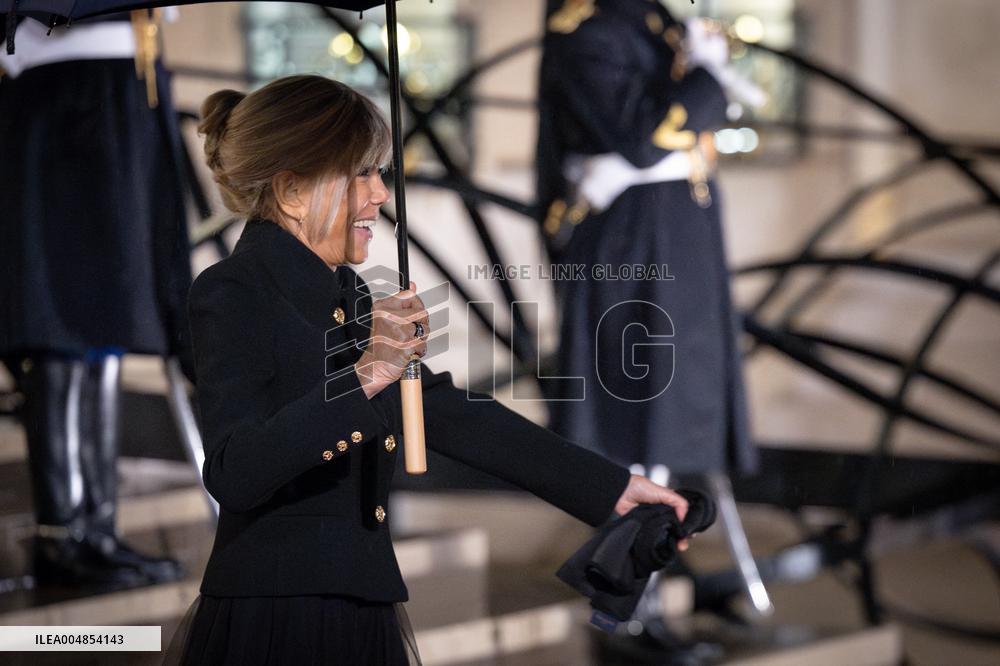 Diner at the Elysee Palace for the 8th Paris Peace Forum - Paris AJ