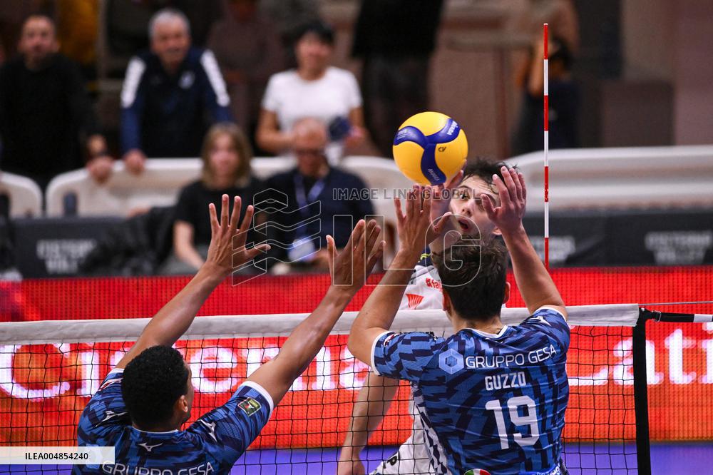 VOLLEY - Superlega Serie A - Cisterna Volley vs Yuasa Battery Grottazzolina 3-2 (25-22, 22-25, 25-21, 22-25,15-13 )