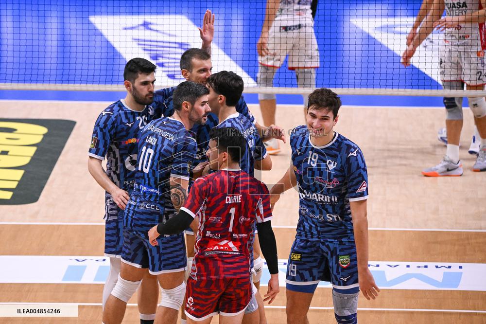 VOLLEY - Superlega Serie A - Cisterna Volley vs Yuasa Battery Grottazzolina 3-2 (25-22, 22-25, 25-21, 22-25,15-13 )