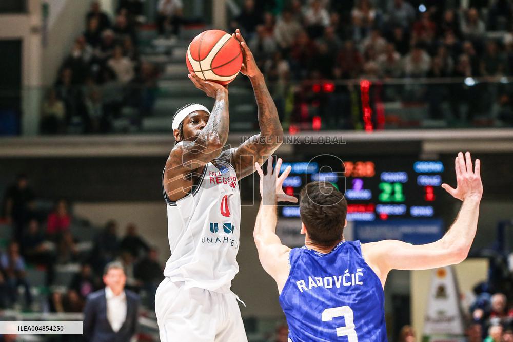 BASKET - Basket FIBA Europe Cup - UNA Hotels Reggio Emilia vs KK Cibona