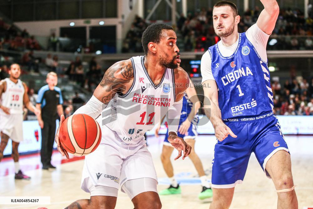 BASKET - Basket FIBA Europe Cup - UNA Hotels Reggio Emilia vs KK Cibona