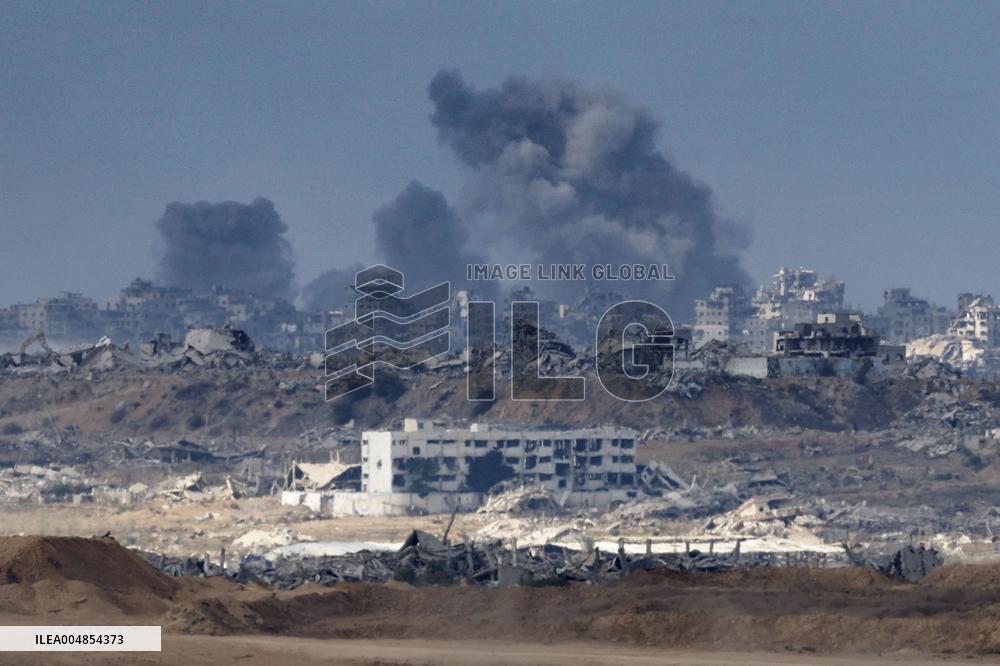 Scene in Gaza