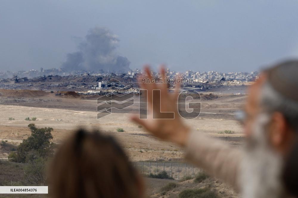 Scene in Gaza