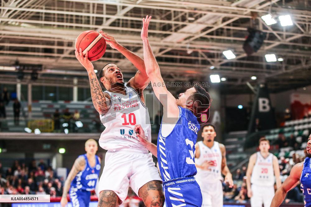 BASKET - Basket FIBA Europe Cup - UNA Hotels Reggio Emilia vs KK Cibona