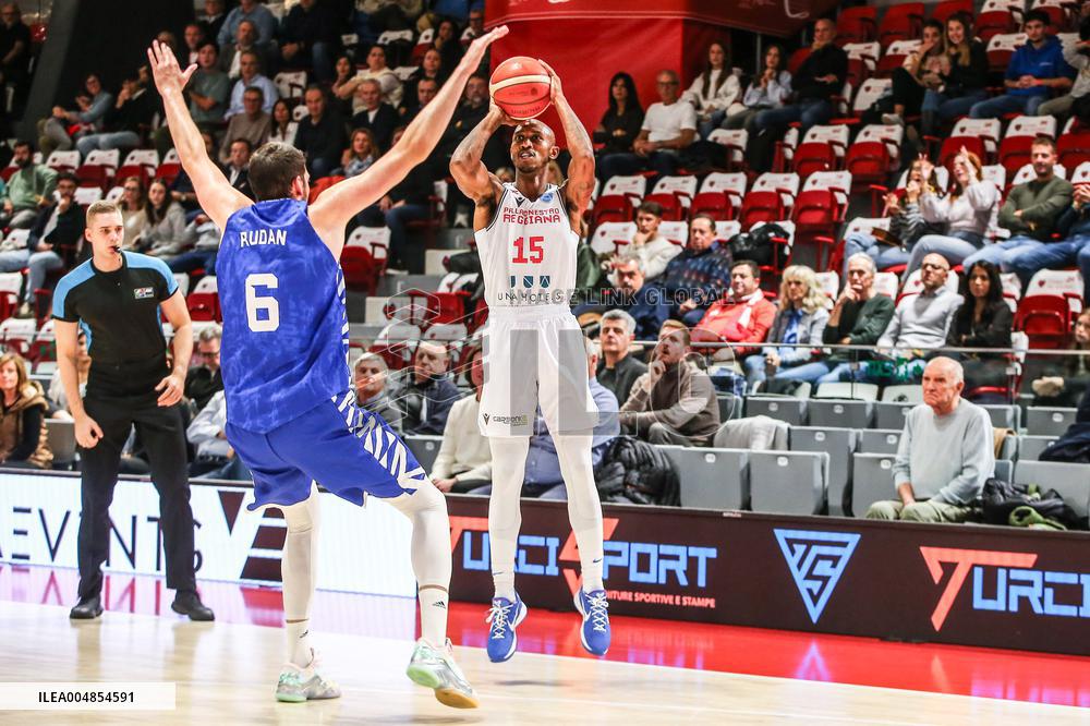 BASKET - Basket FIBA Europe Cup - UNA Hotels Reggio Emilia vs KK Cibona