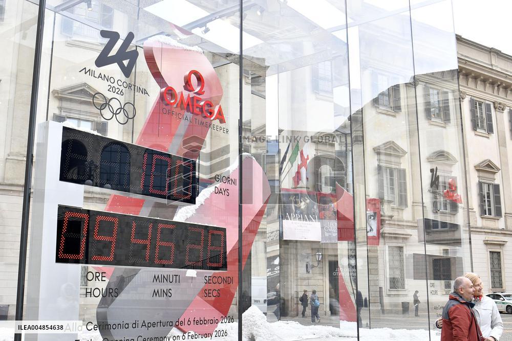 100 days until Milan-Cortina Olympics