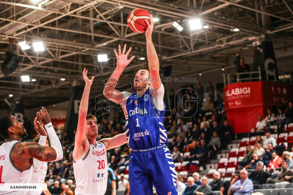 BASKET - Basket FIBA Europe Cup - UNA Hotels Reggio Emilia vs KK Cibona