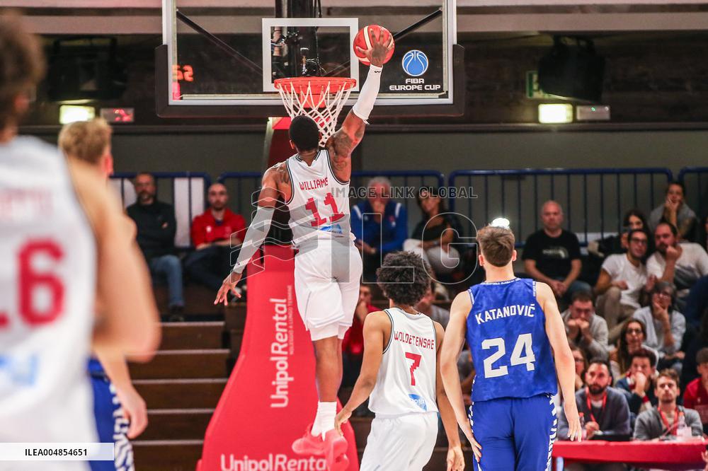 BASKET - Basket FIBA Europe Cup - UNA Hotels Reggio Emilia vs KK Cibona