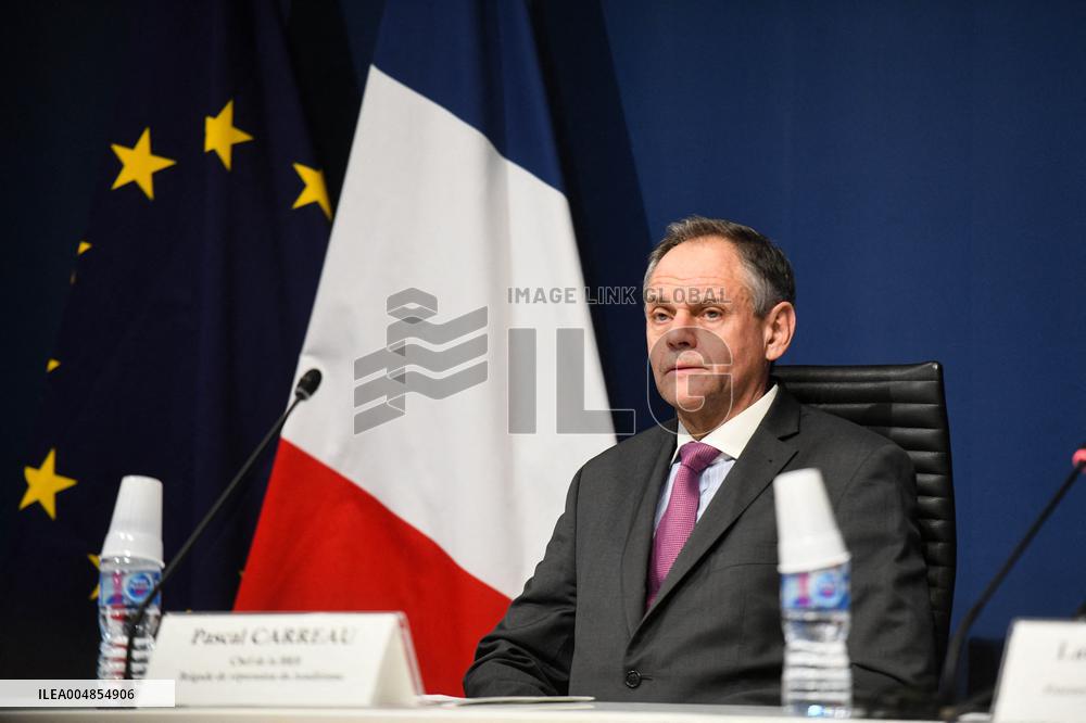 Louvre Heist Investigation Press Conference - Paris