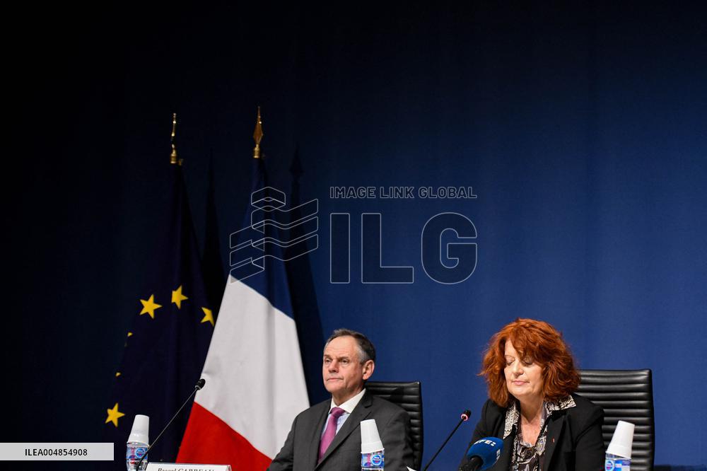 Louvre Heist Investigation Press Conference - Paris