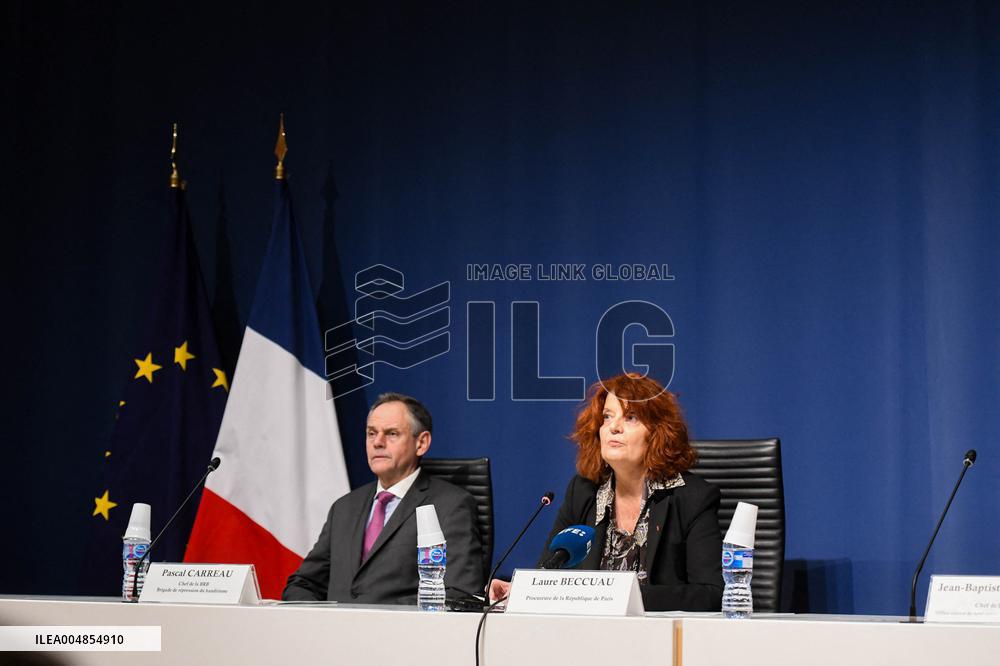 Louvre Heist Investigation Press Conference - Paris