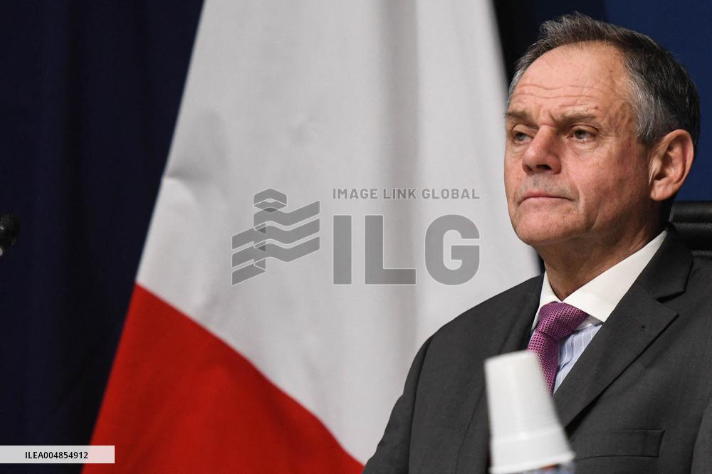 Louvre Heist Investigation Press Conference - Paris