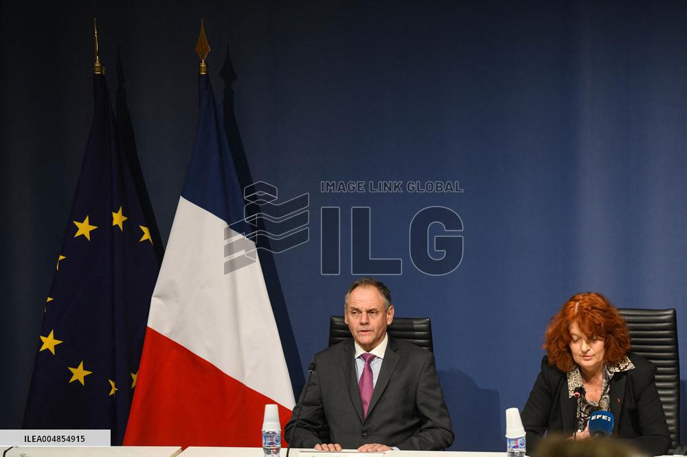 Louvre Heist Investigation Press Conference - Paris