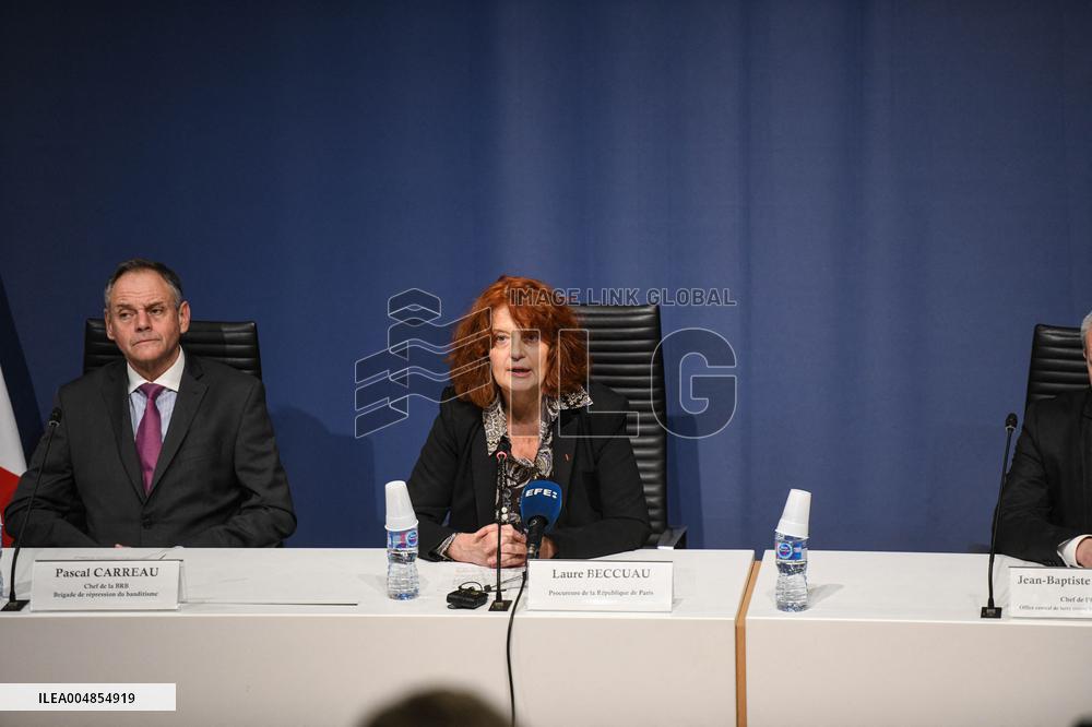 Louvre Heist Investigation Press Conference - Paris