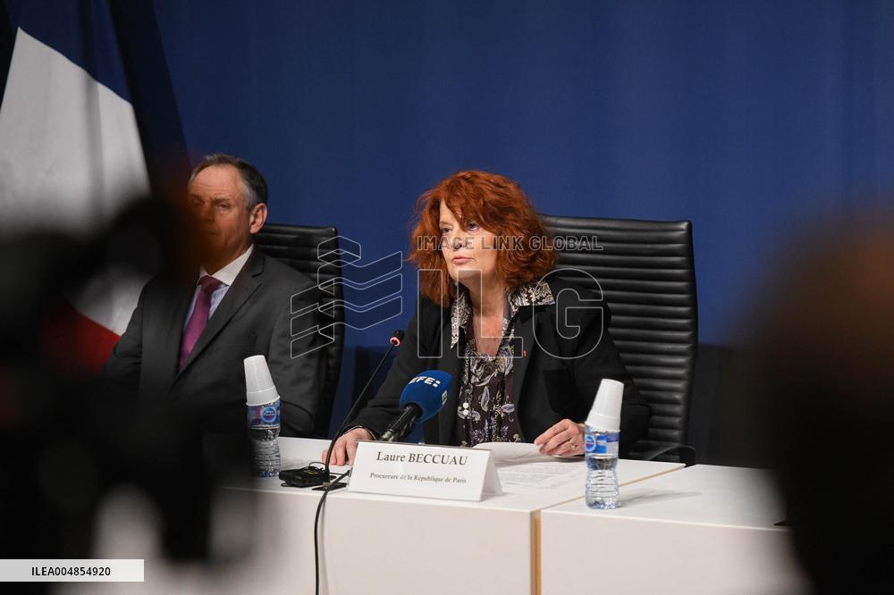 Louvre Heist Investigation Press Conference - Paris