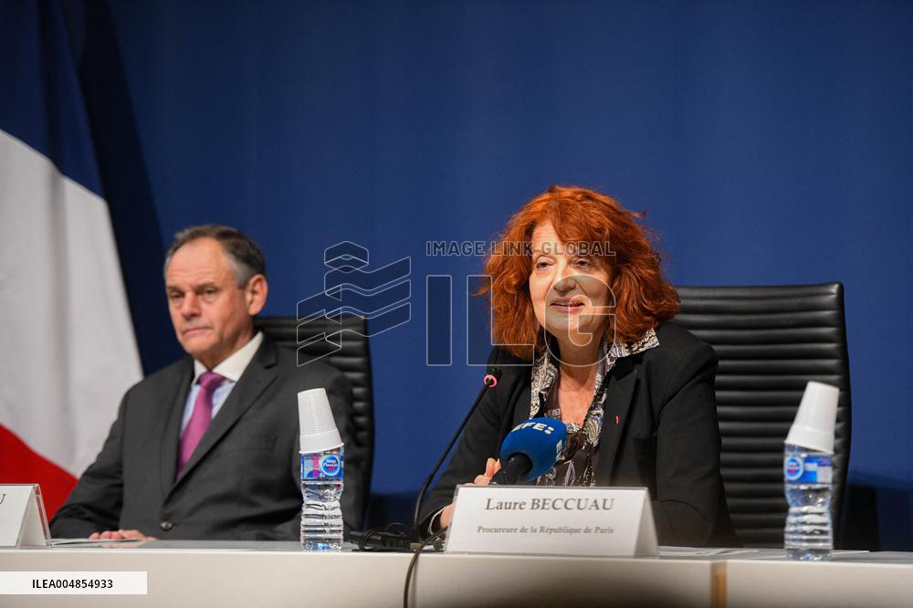 Louvre Heist Investigation Press Conference - Paris