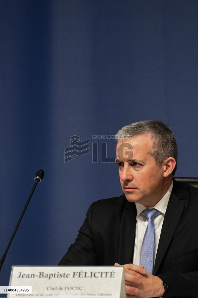 Louvre Heist Investigation Press Conference - Paris