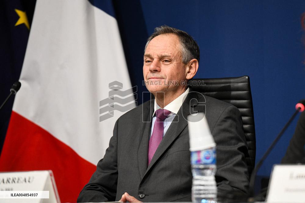 Louvre Heist Investigation Press Conference - Paris