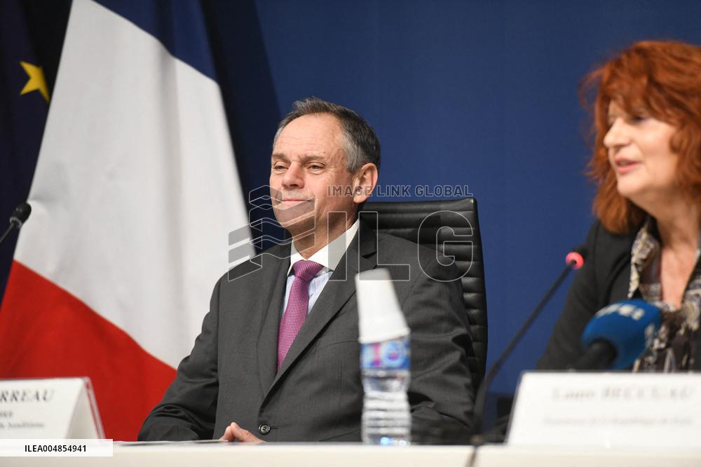 Louvre Heist Investigation Press Conference - Paris